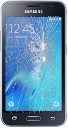 Разбитое стекло на Samsung